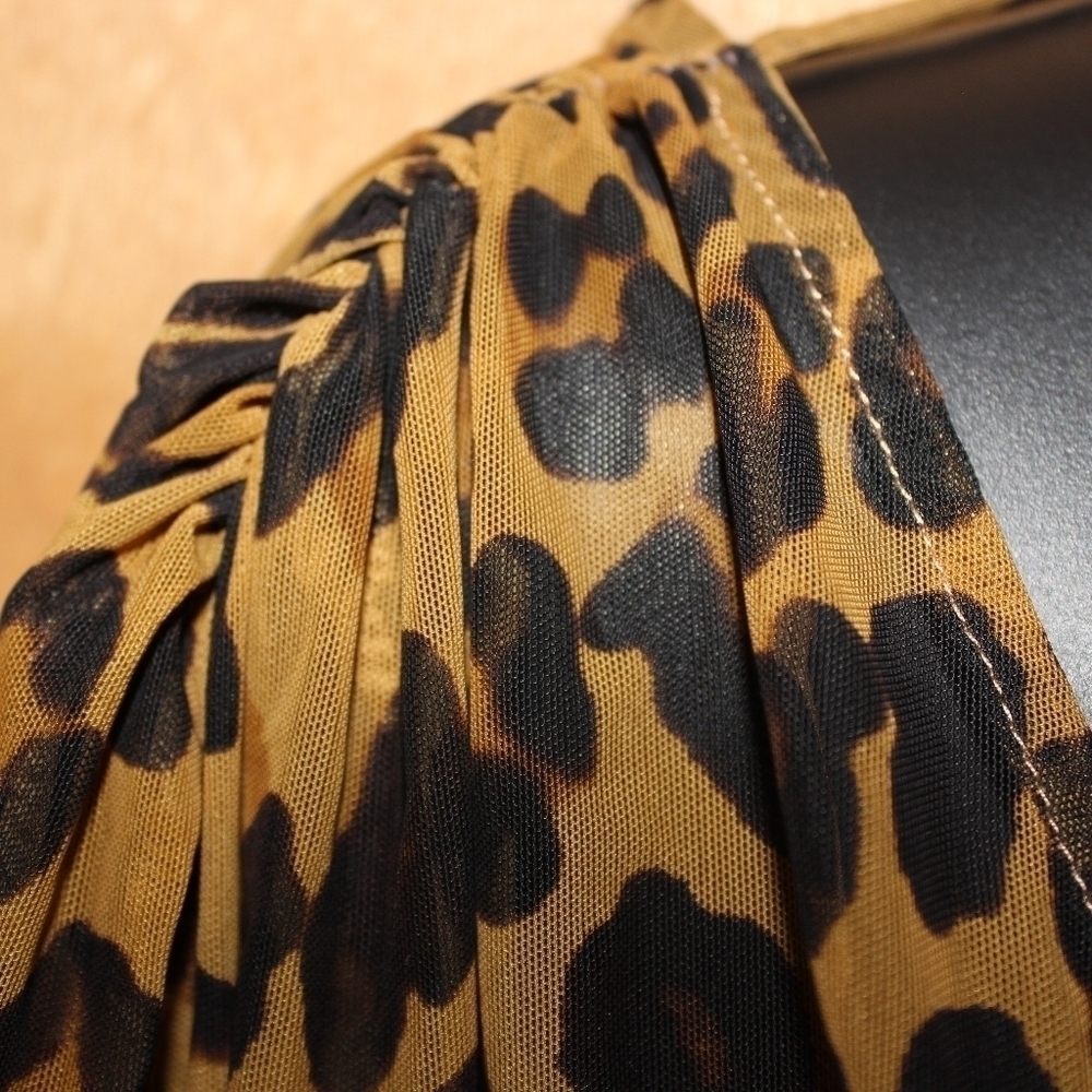 Lauren Ralph Lauren Leopard Print Beach Cover Up - Picture 5 of 5